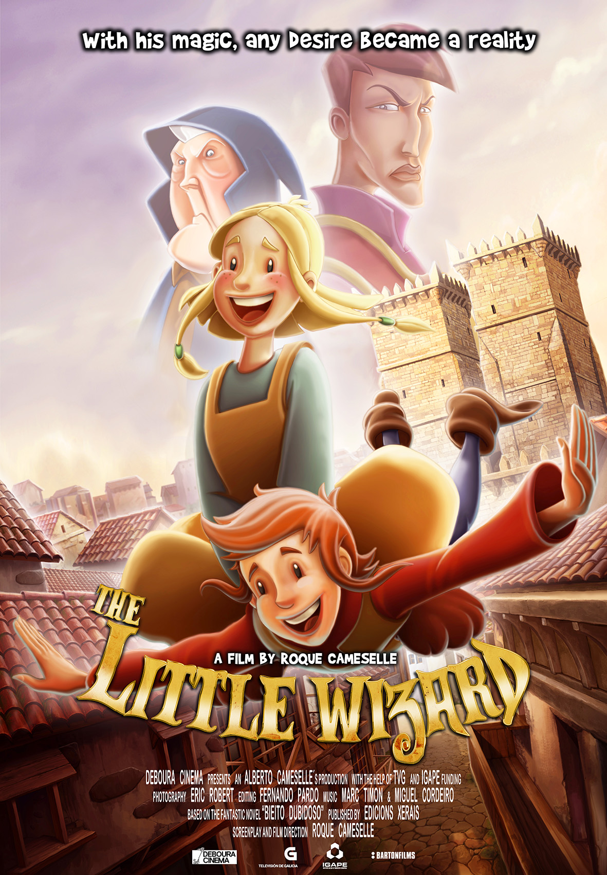 The Little Wizard Animated Film Roque Cameselle